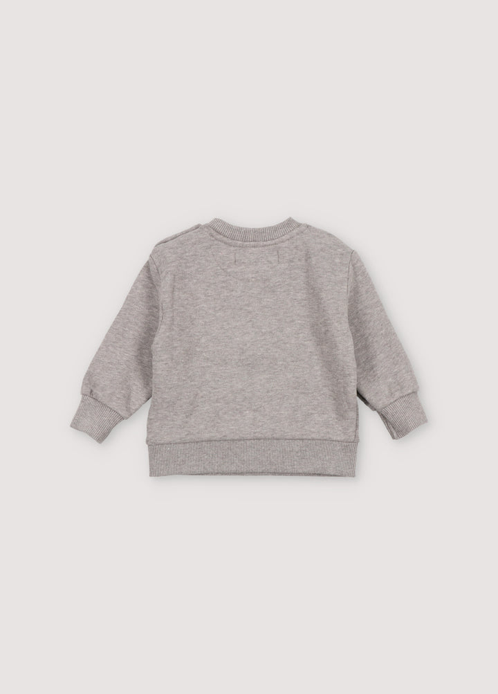 Space Special Baby Sweater-Mist Melange