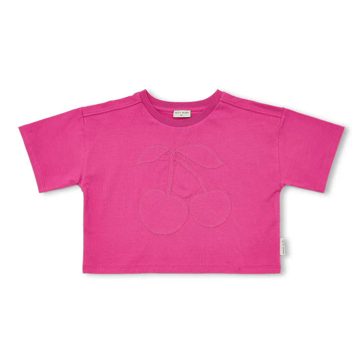 Cherry T-Shirt - Rose Violet