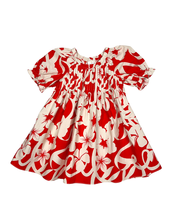DR334S-FANTASIA DRESS-HIBISCUS MIX