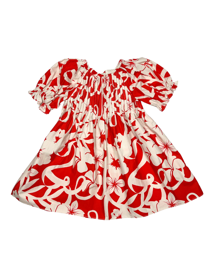 DR334S-FANTASIA DRESS-HIBISCUS MIX