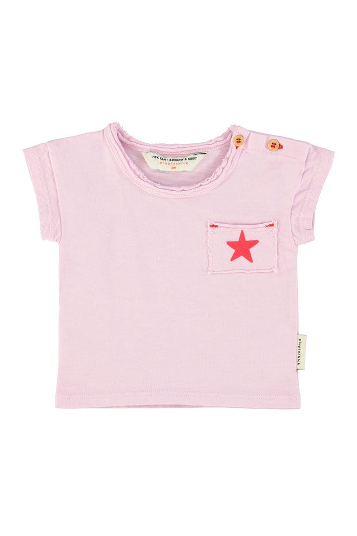 SS26.JRS2615D-T'SHIRT - LILAC W/ "A" PRINT