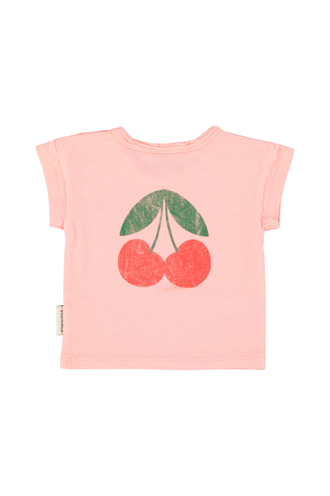 SS26.JRS2615E-T'SHIRT - LIGHT PINK W/ "MA CHERIE" PRINT