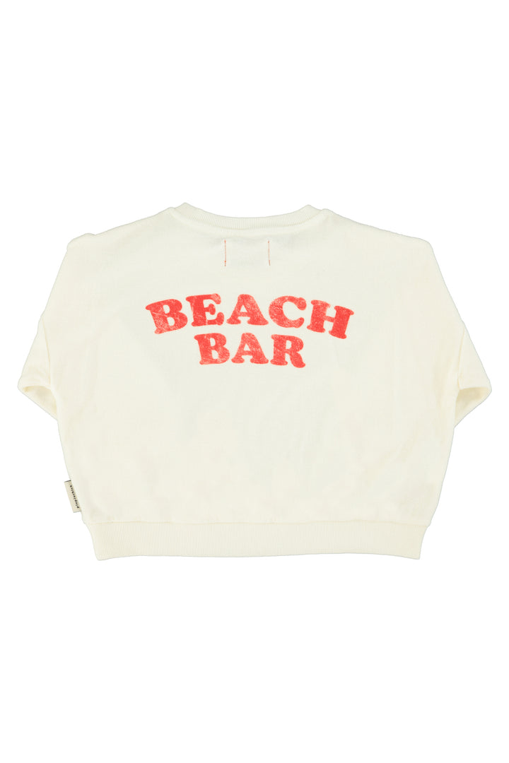 SS26.JRS2618-SWEATSHIRT-ECRU W/ ICE CREAM PRINT