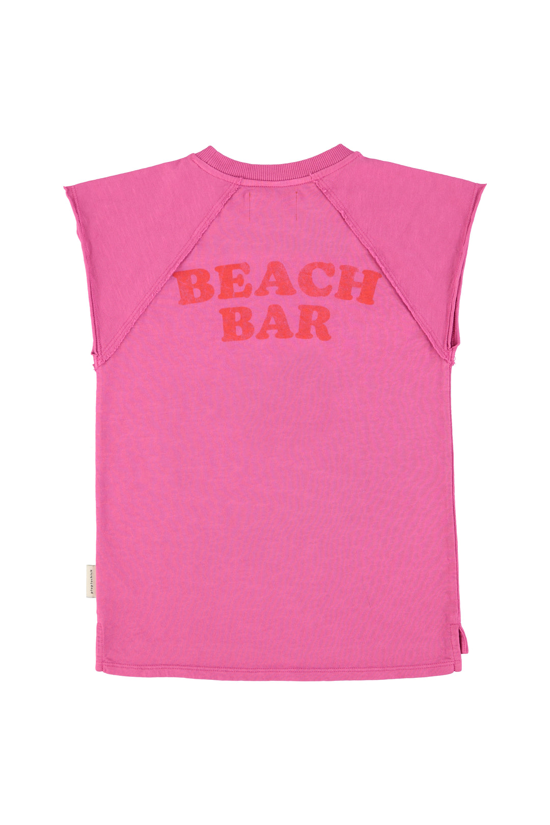 SS26.JRS2619-T-SHIRT DRESS - FUCHSIA W/ ICE CREAM PRINT