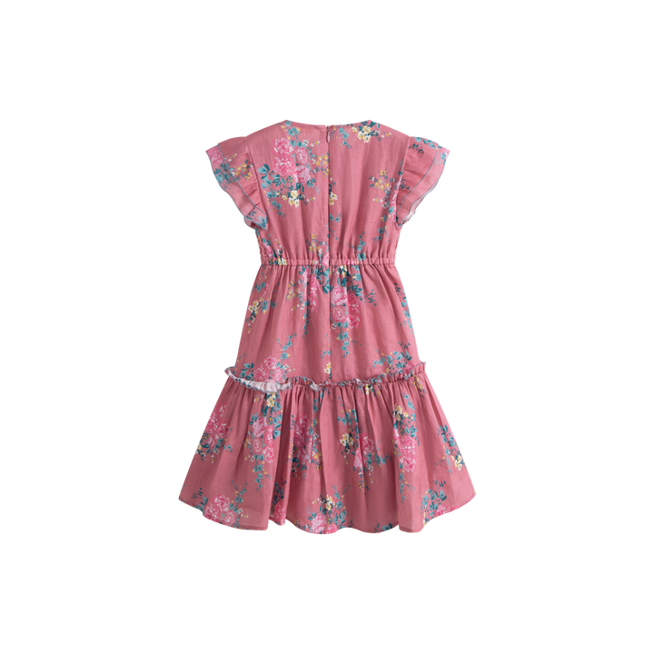 Ester Dress Pink Flowers