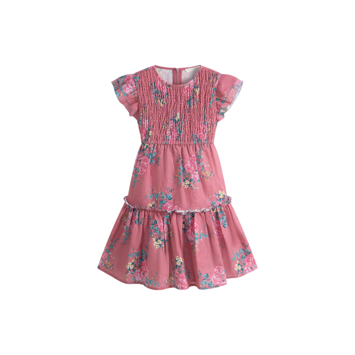Ester Dress Pink Flowers