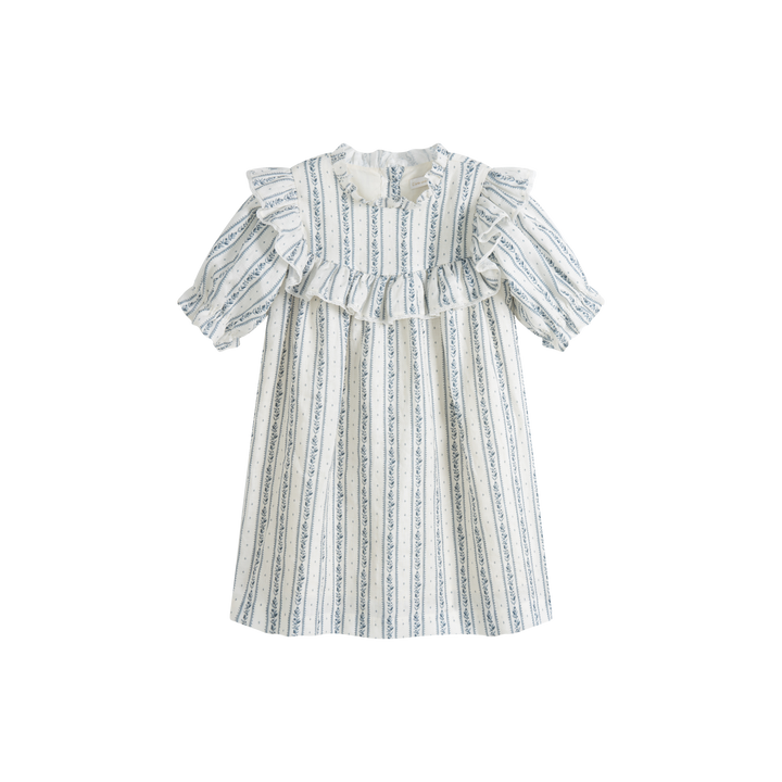 Raffaella Dress Blue Stripes