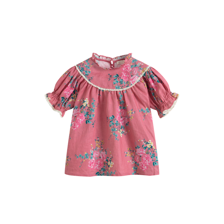 Kaya Shirt Pink Flowers