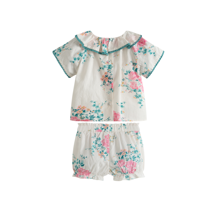 Miki Baby Set Pink Roses