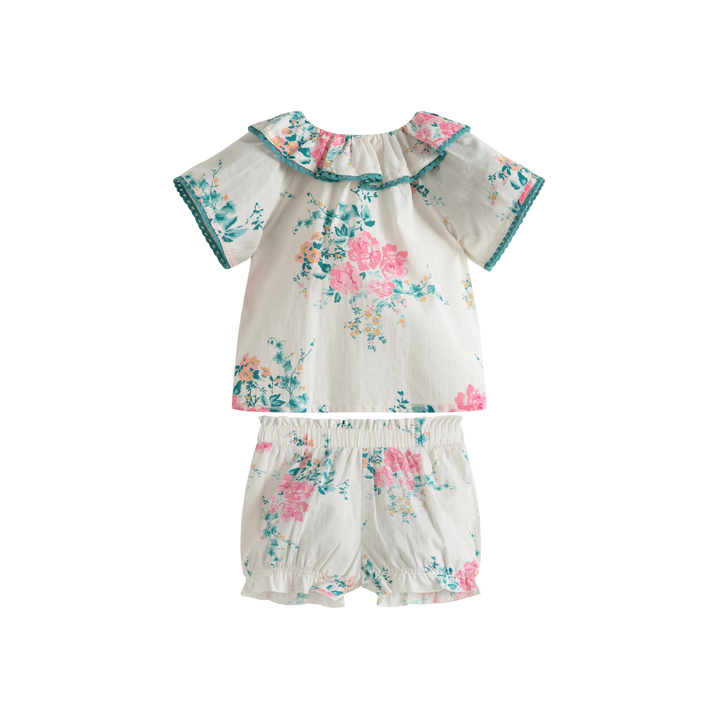 Miki Baby Set Pink Roses