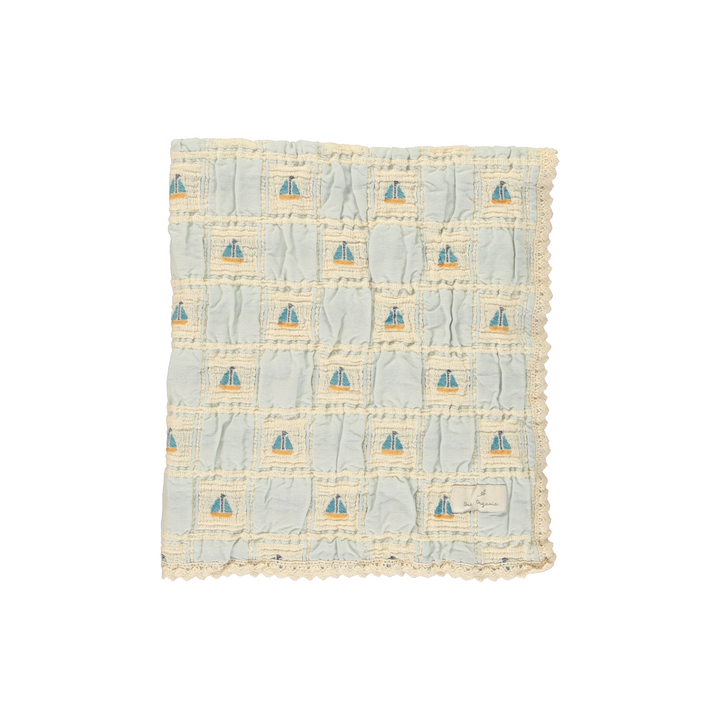Sailor Blanket - Boat Patchwork