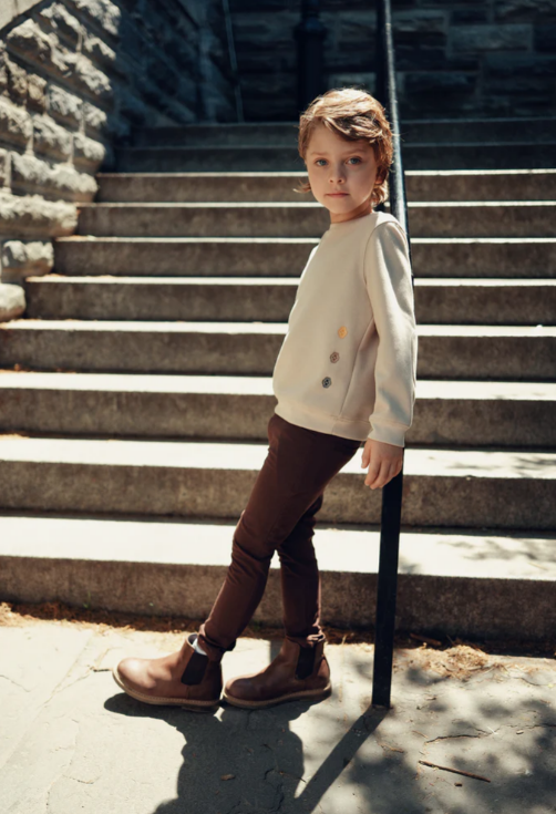 E427 Dani Sweatshirt - Stone