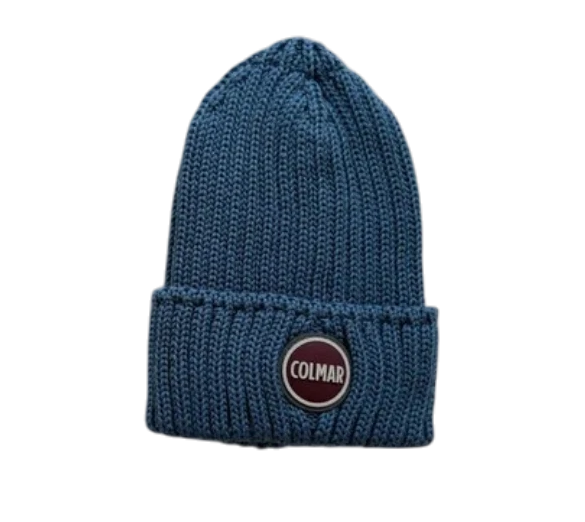 53000081N/2YB STOCKING STITCH MIX WOOL HAT -  SATELLITE