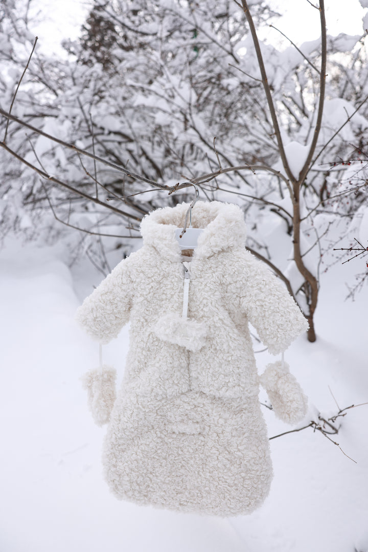 SHERPA TEDDY FUR ONE PC-Off White