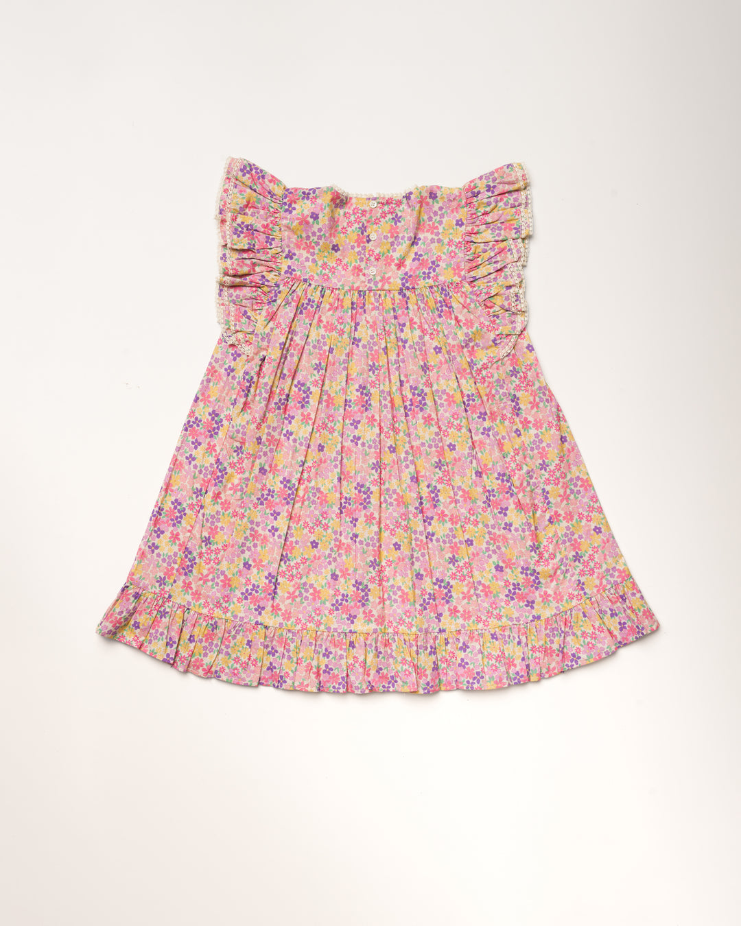 SITA DRESS-EMMA FLORAL PURPLE