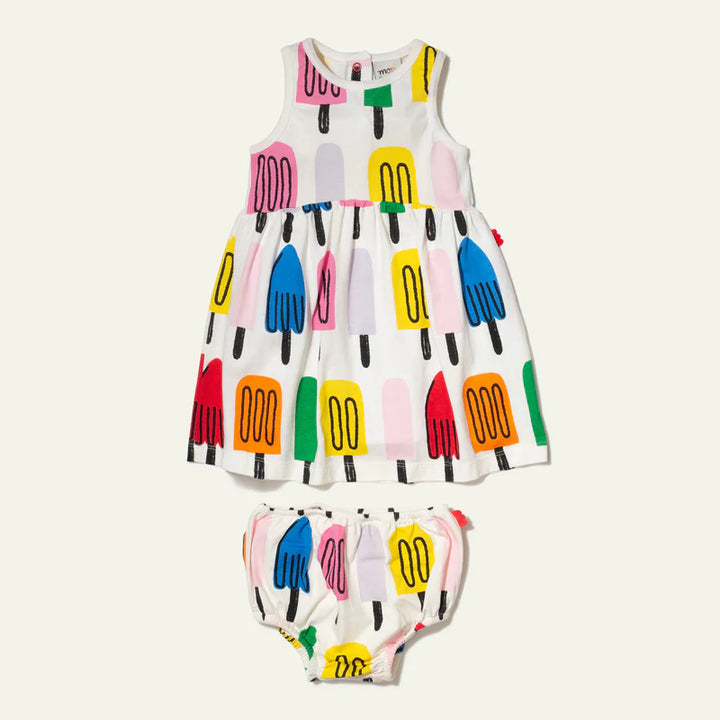 ICE POPS BABY TANK DRESS-Natural/Summer-Natural/Summer