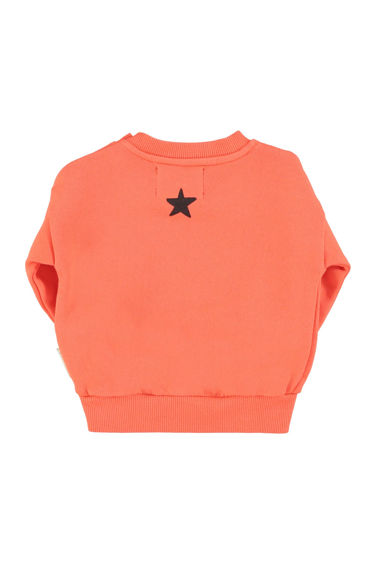 ピウピウチック 2点セット Sweatshirt_Orangew_musicprint_