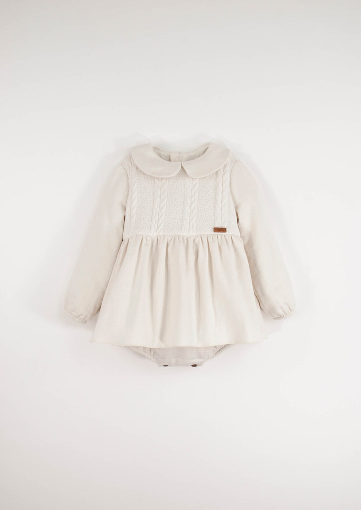 1.1-OFF WHITE FULL ROMPER SUIT