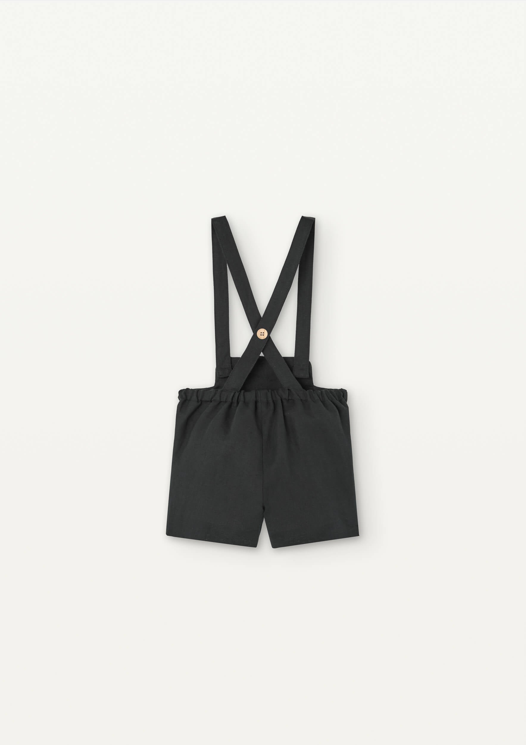 Mod 10.4 Navy blue linen panelled Dungarees – whoopikids