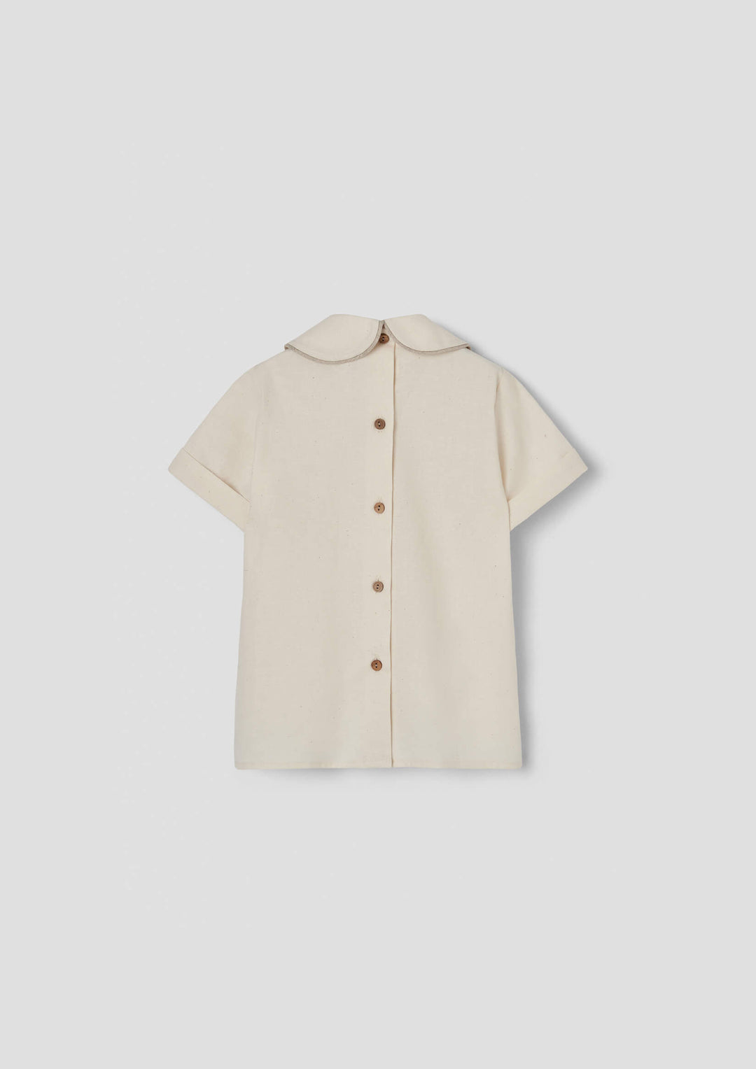 MOD.19.1 OFF-WHITE SHIRT WITH CENTRAL PANEL
