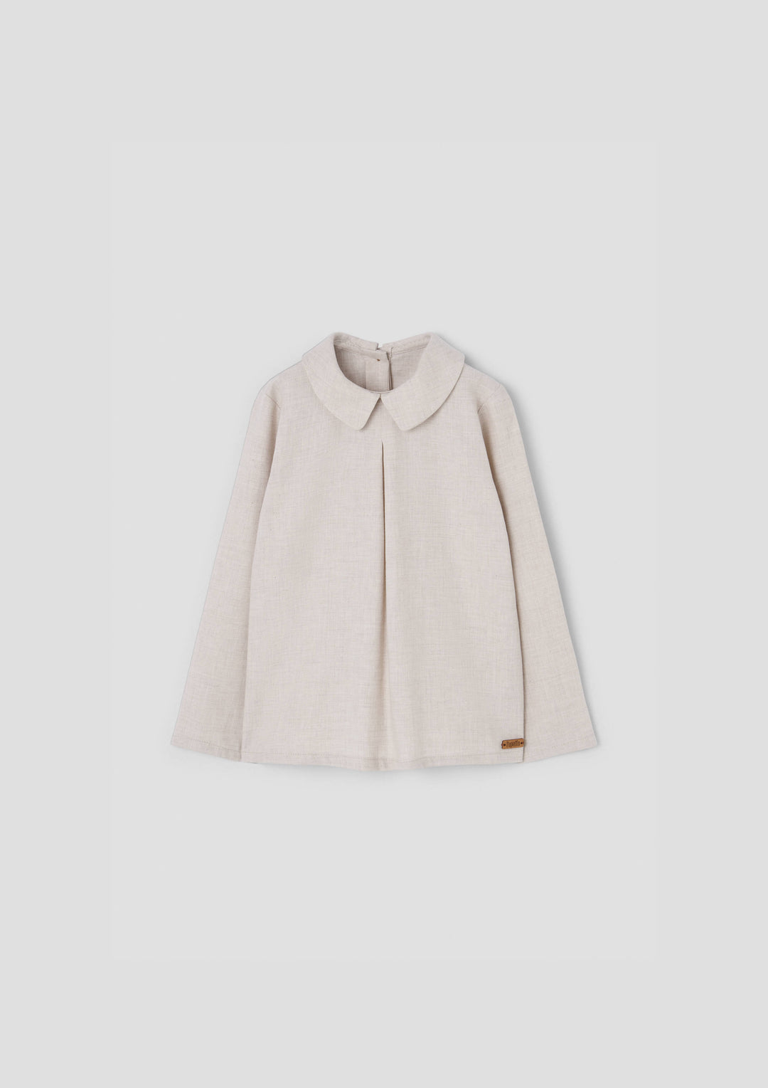 MOD.19.2 SAND BLOUSE WITH PLEAT