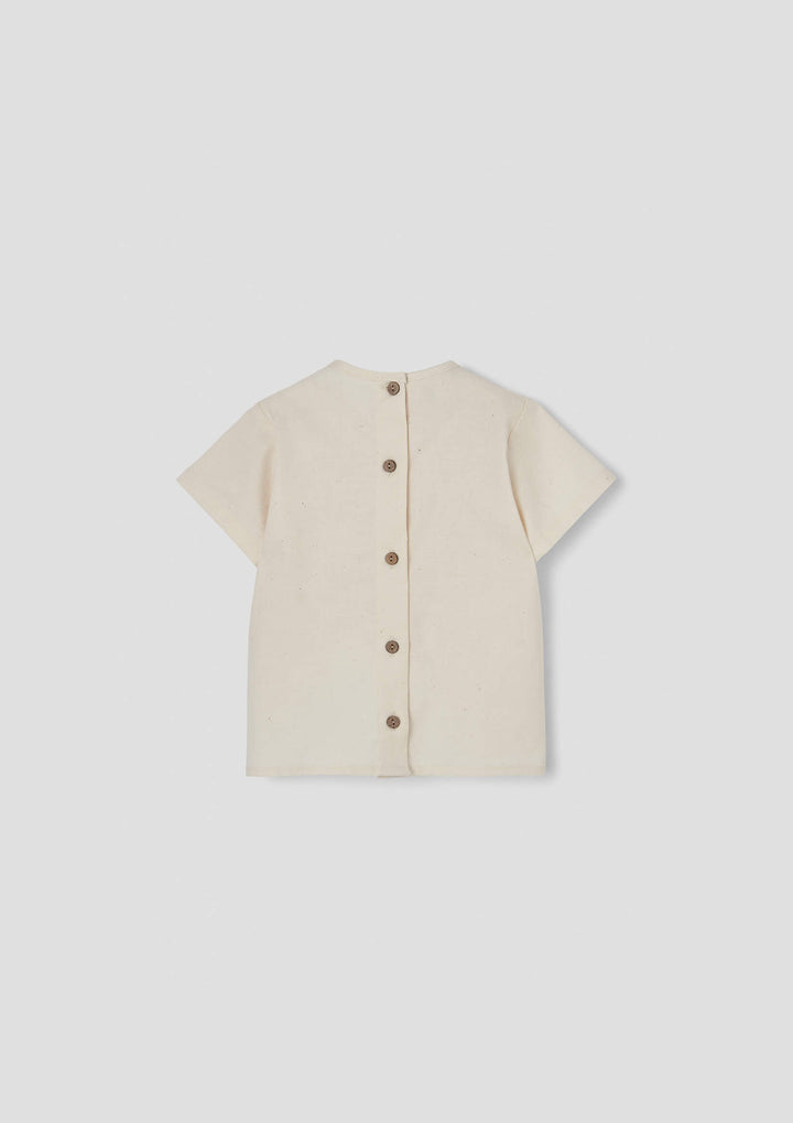 MOD.54.4 OFF-WHITE SHIRT WITH POCKET