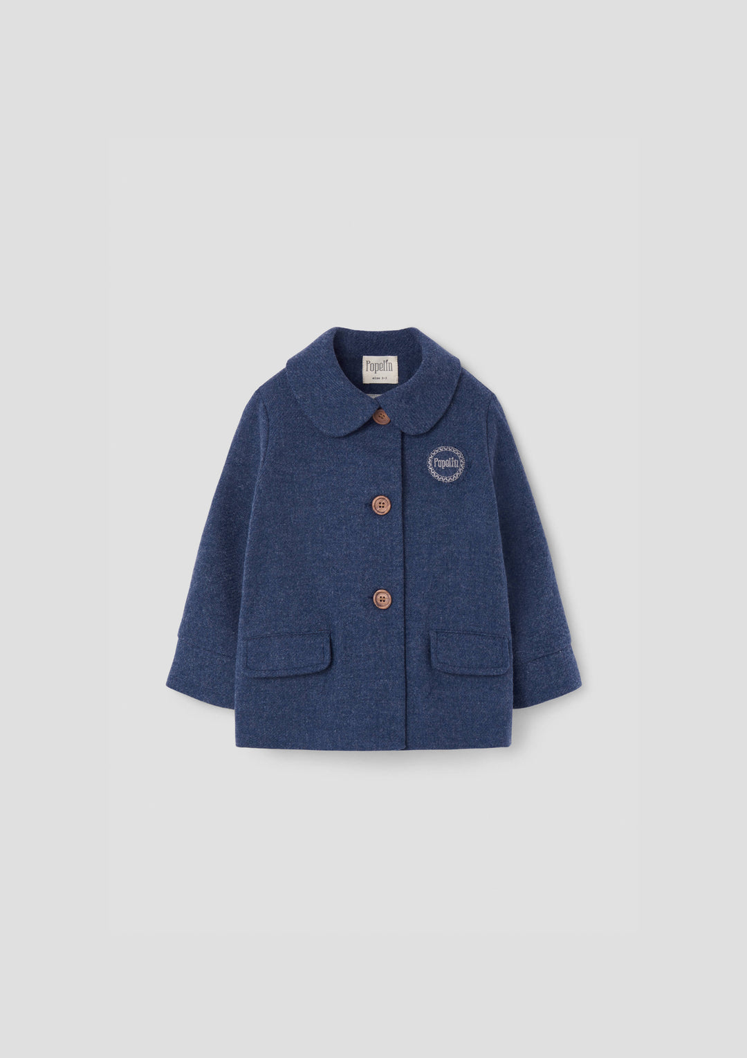 MOD.62.2 BLUE WOOLLEN COAT