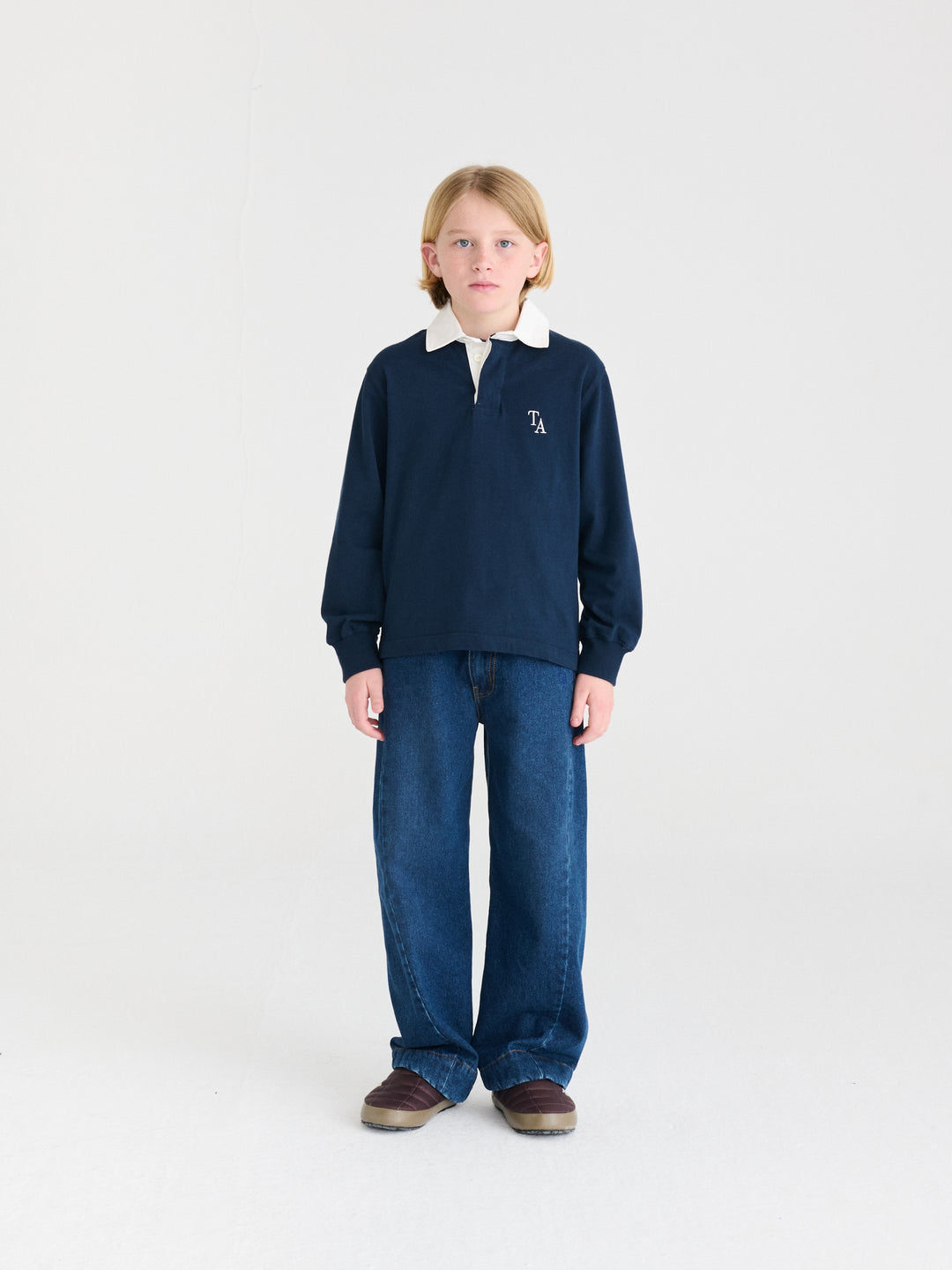 T226MA013 Polo T-shirt N01 Night Blue - MIDNIGHT BLUE