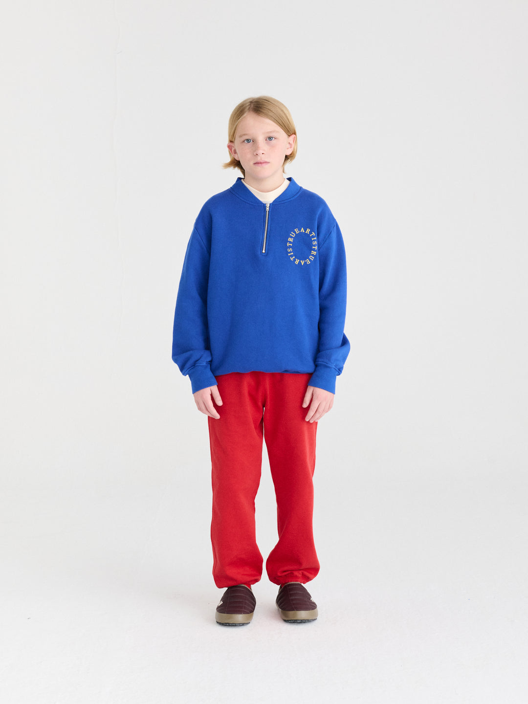 T226MA022 Sweatshirt N15 Ink Blue - BLUE