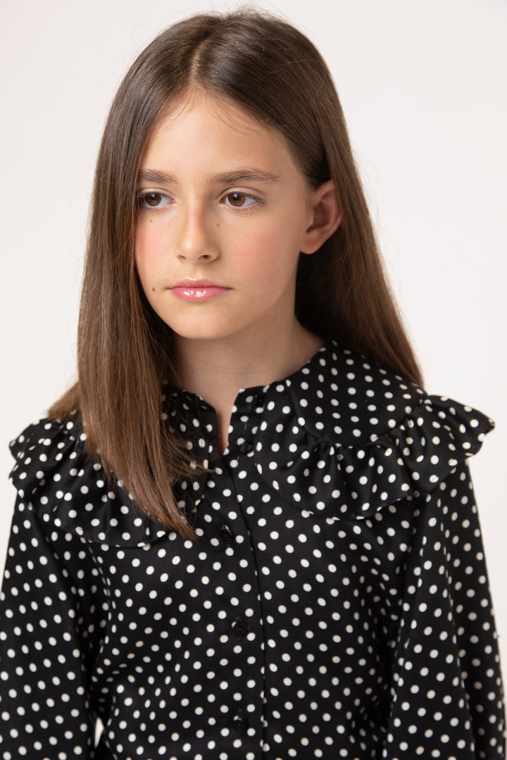 BF12WB016 TANIA SHIRT - NERO