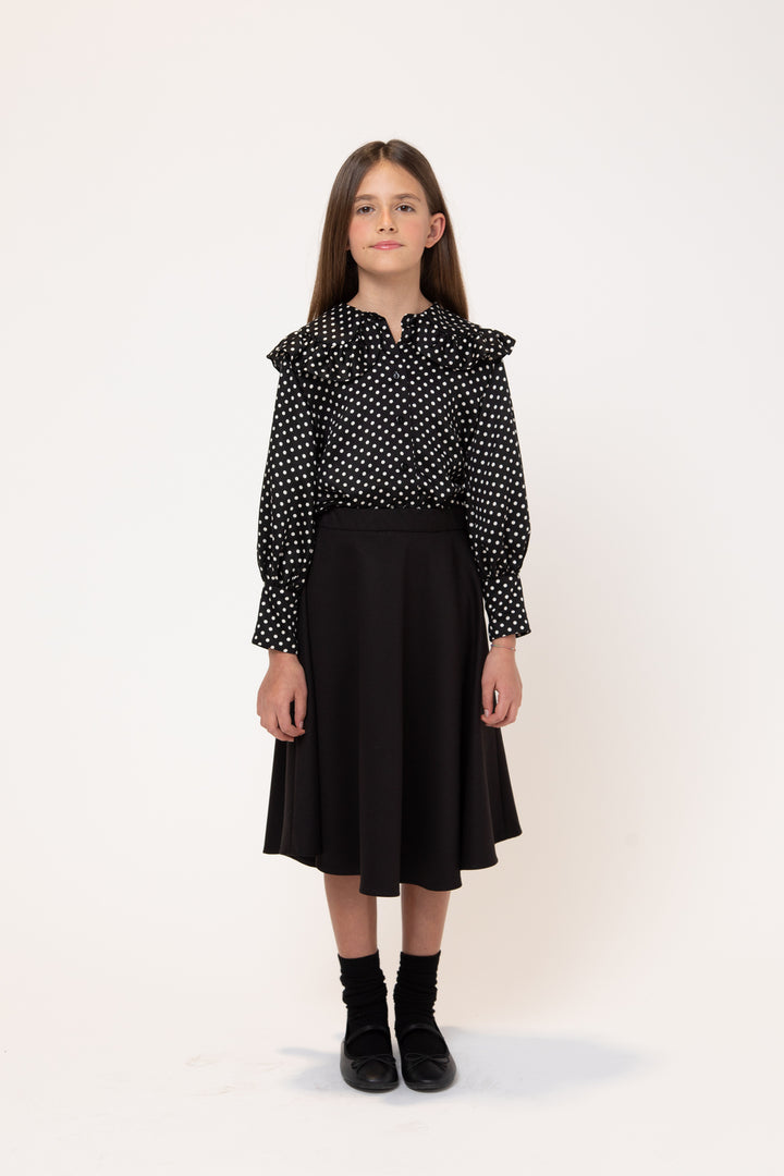 BF12WB016 TANIA SHIRT - NERO