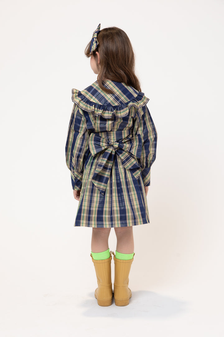 BF12WB016 TANIA SHIRT - QUADRO BLU