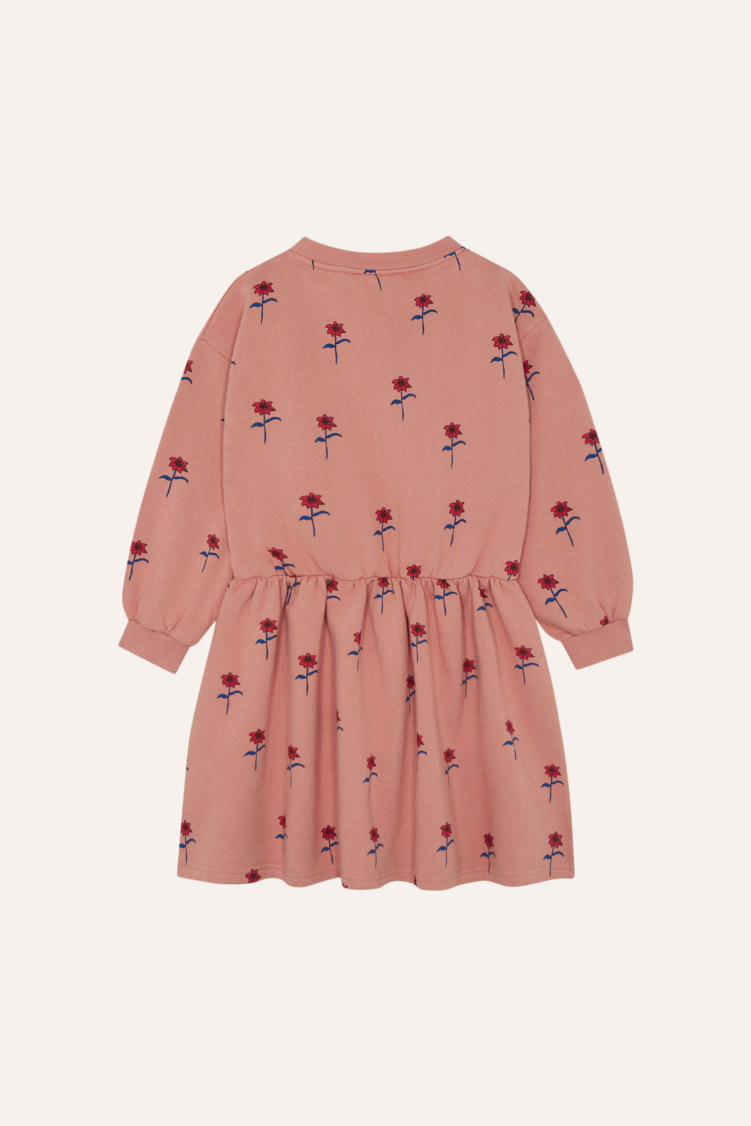 FLOWERS PINK DRESS-Pink