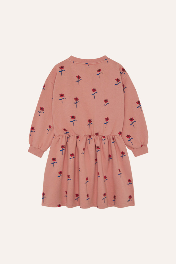 FLOWERS PINK DRESS-Pink