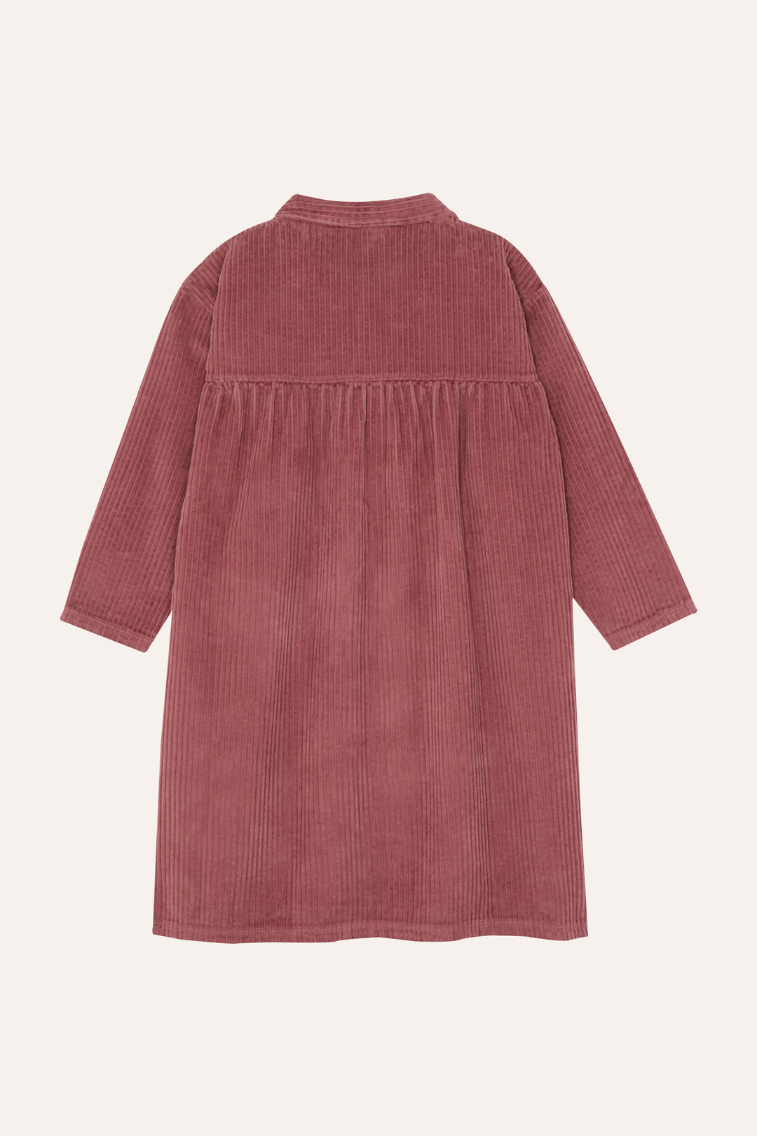 PURPLE CORDUROY DRESS-Purple