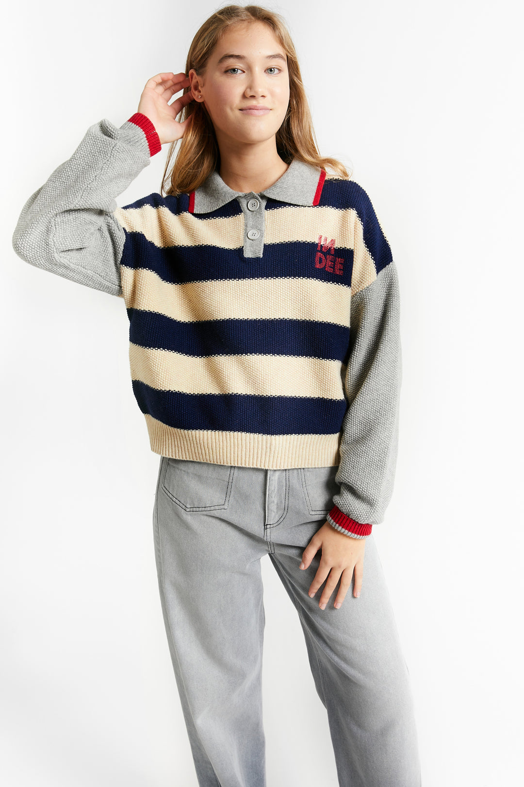 PULLOVER THAILAND-GREY