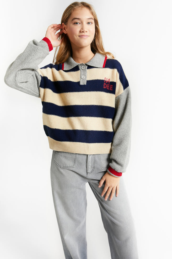 PULLOVER THAILAND-GREY