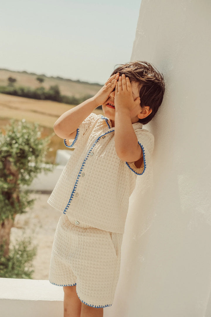 LPSS26019 ALVARO SHIRT - ECRU