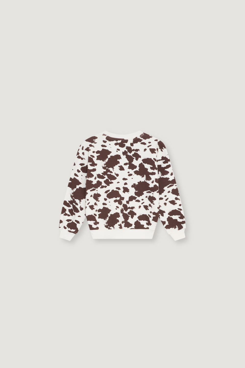 W26TSWEAC126 TNS Logo Print Sweatshirt Cow Print