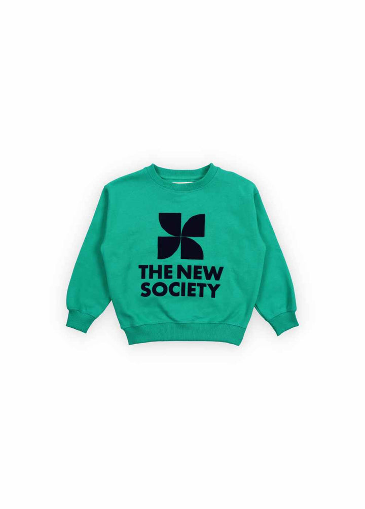 TNS Logo Sweatshirt-Radiant Emeral