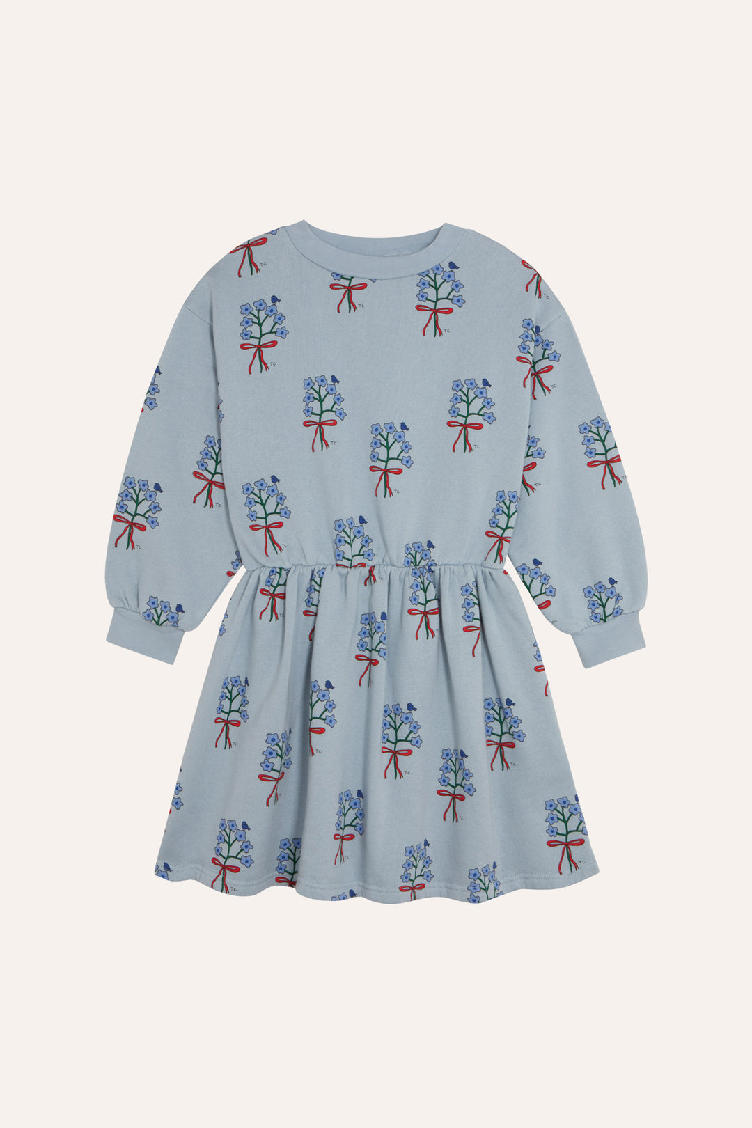 108 Bouquets Light Blue Dress - LIGHT BLUE