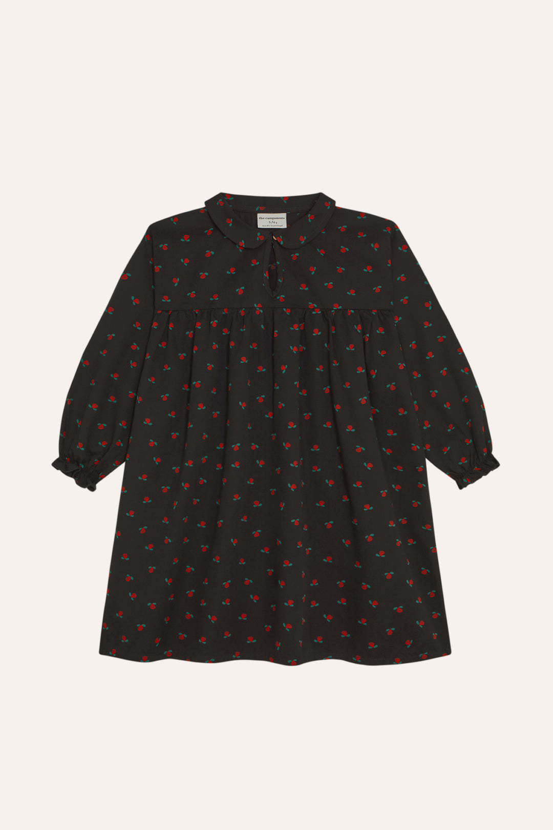 110 Flowers Grey Dress - GREY