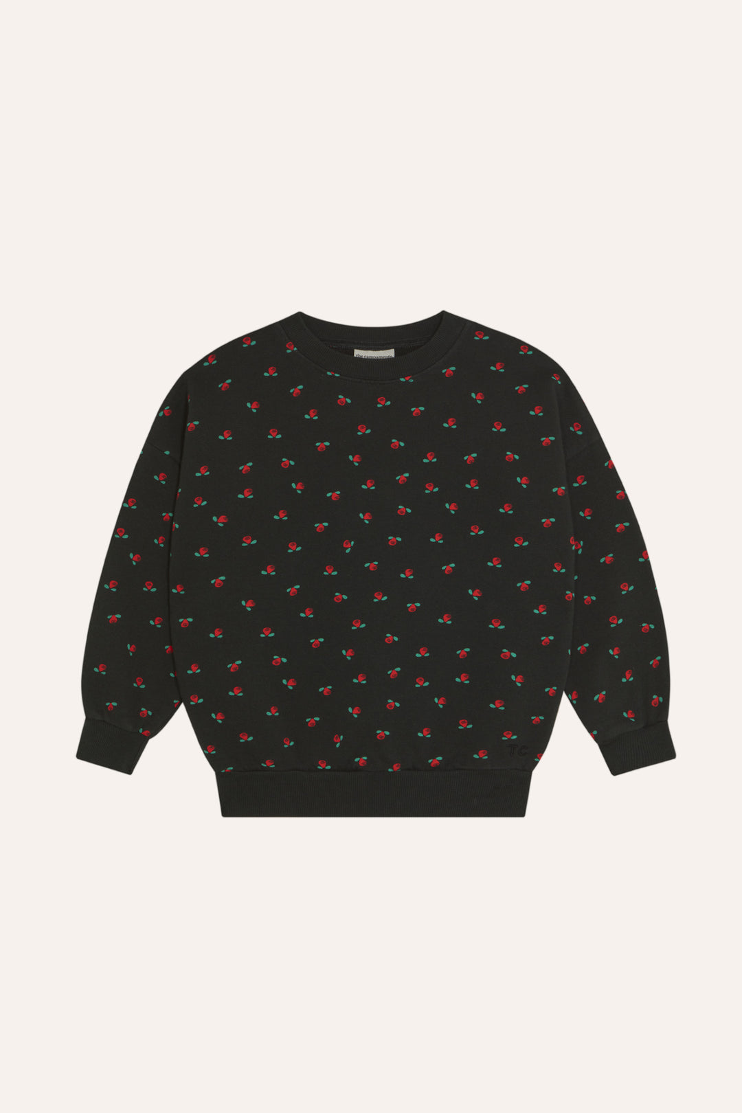 41 Flowers black Sweatshirt - black