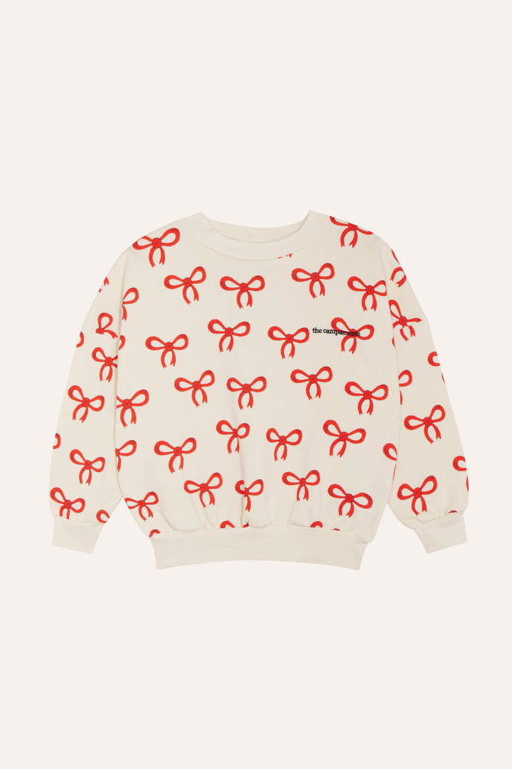 42 Big Bows Sweatshirt - ECRU