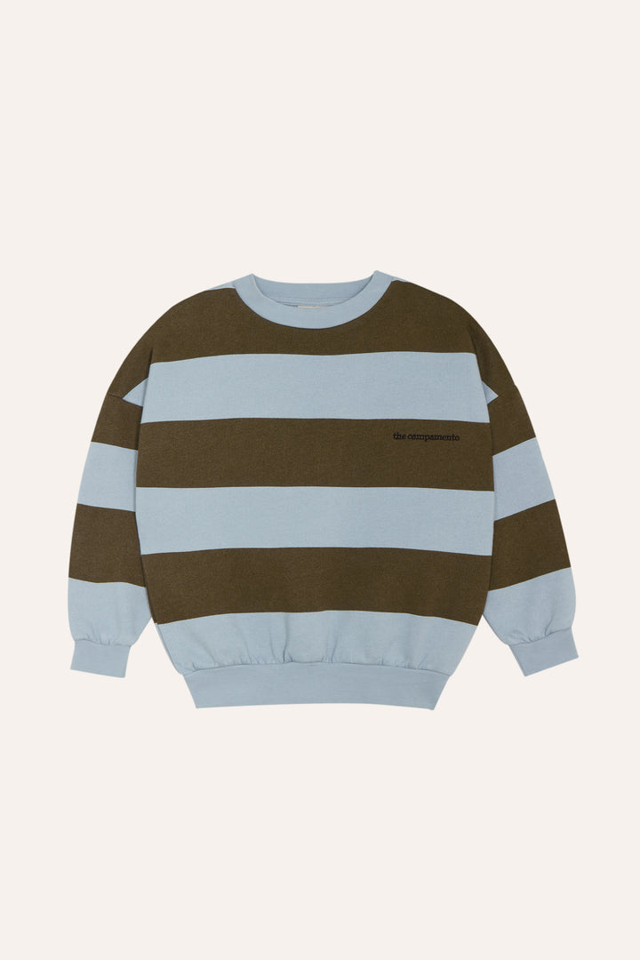 53 Green Stripes Sweatshirt - GREEN