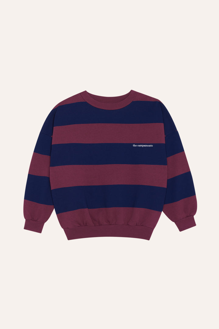 54 Blue Stripes Sweatshirt - BLUE