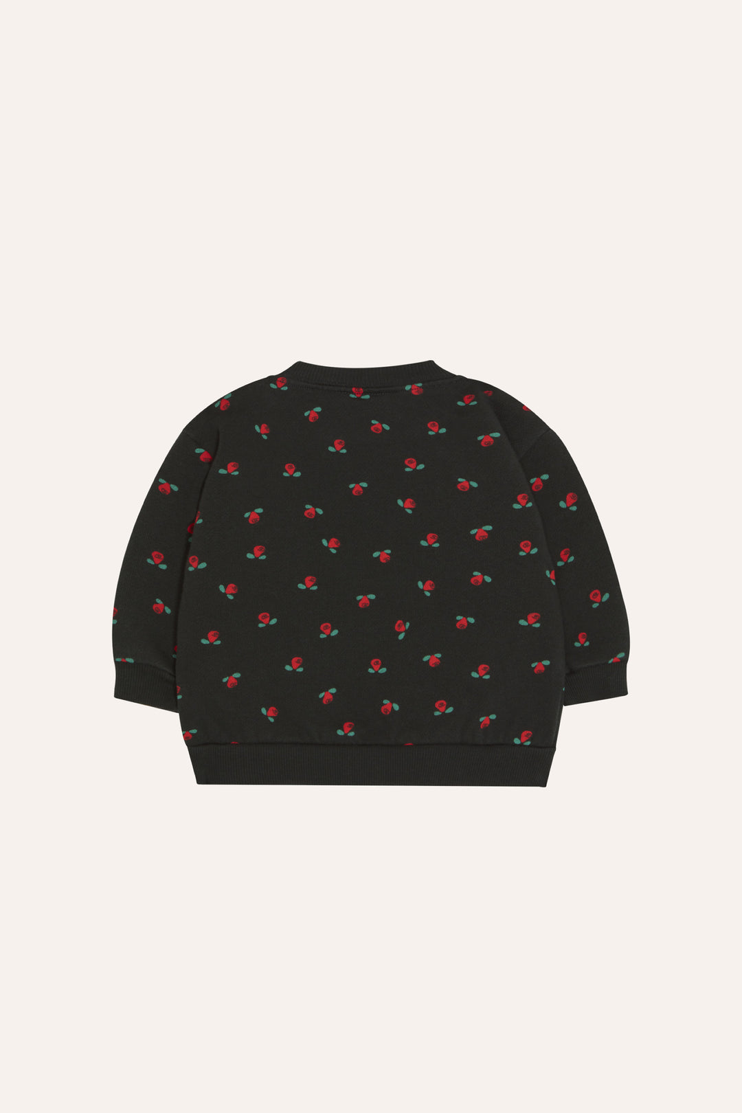 BABY-16 Flowers black Baby Sweatshirt - black