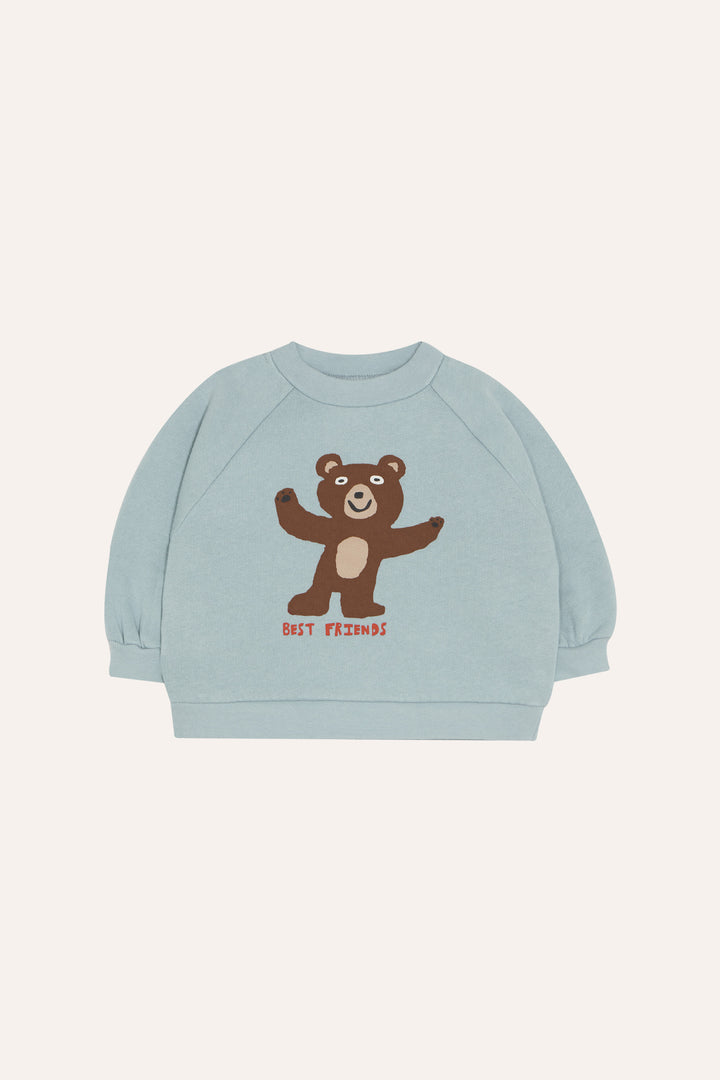 BABY-22 Bear Baby Sweatshirt - LIGHT BLUE