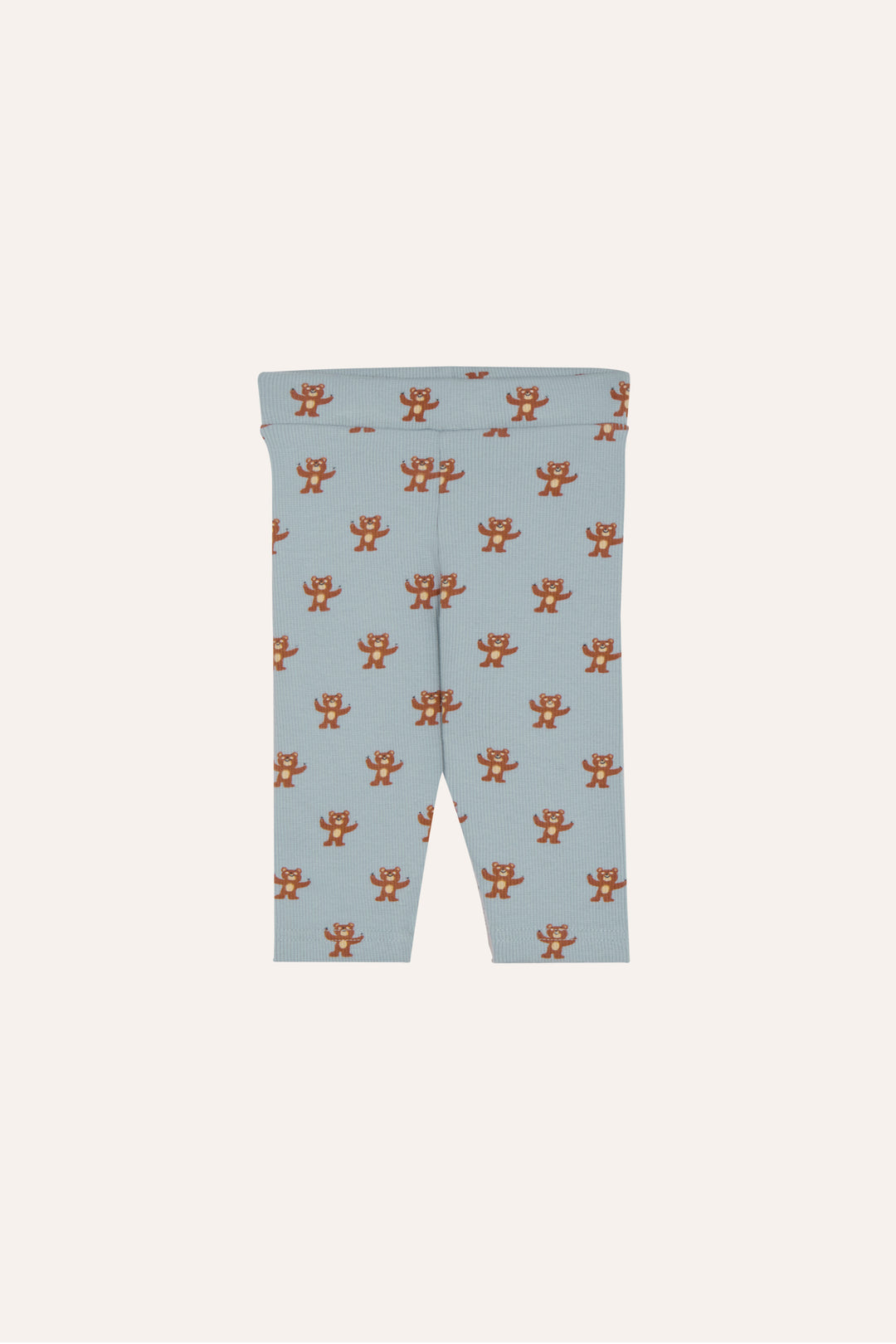 BABY-31 Happy Bears Baby Leggings - LIGHT BLUE