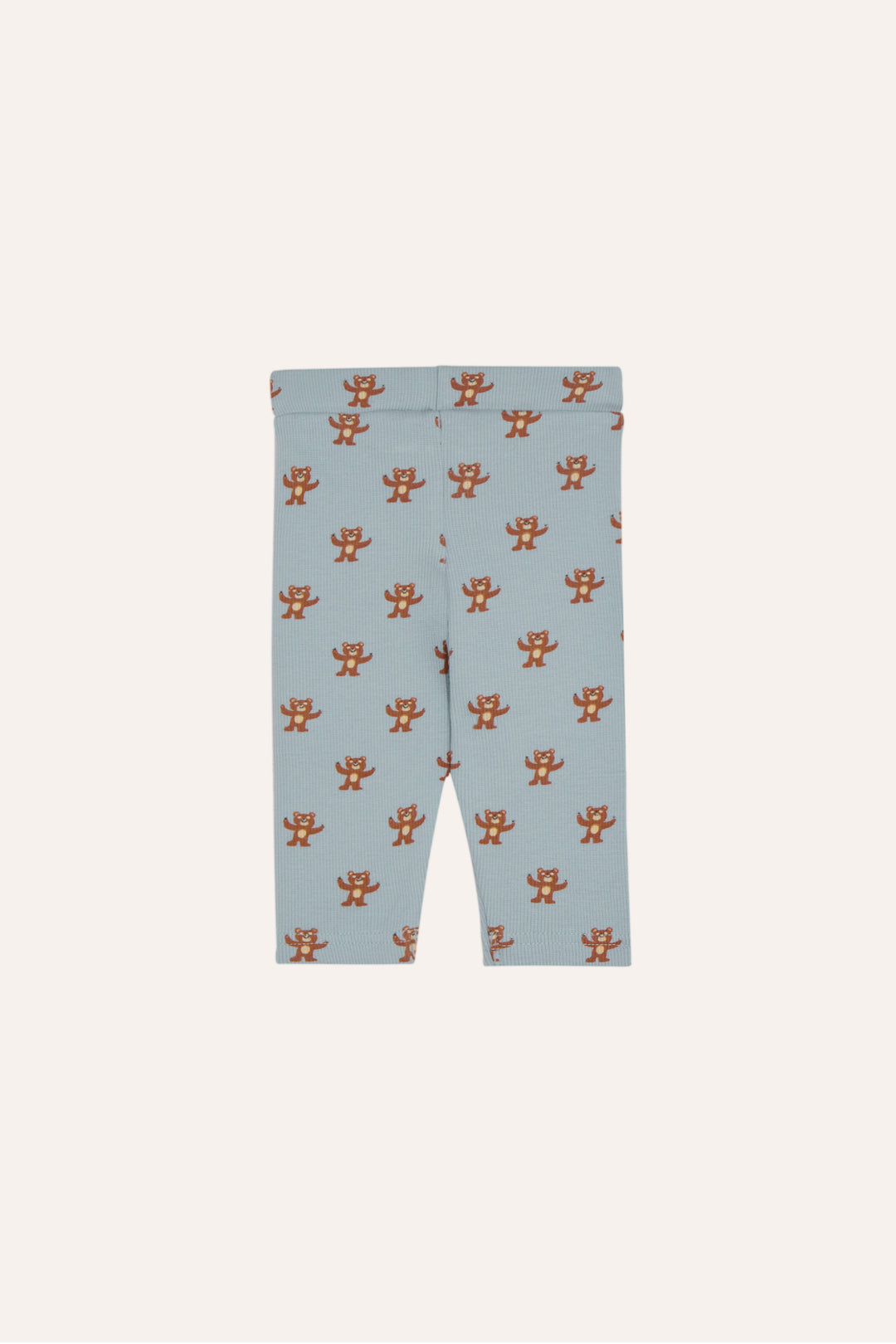 BABY-31 Happy Bears Baby Leggings - LIGHT BLUE